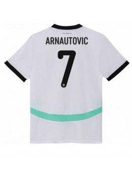 Austrija Marko Arnautovic #7 Gostujuci Dres EP 2024 Kratak Rukavima